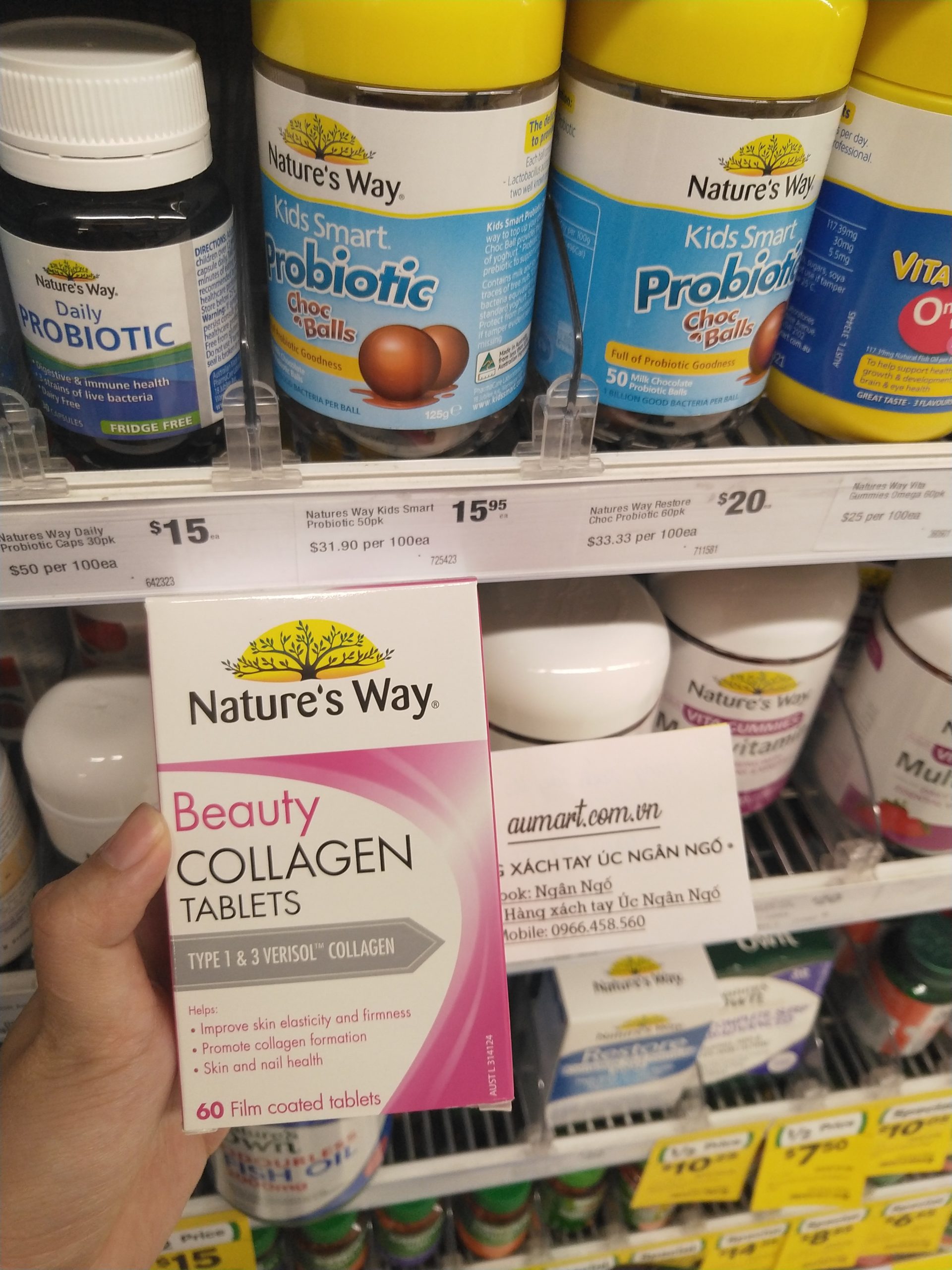 Collagen Beauty Nature’s Way 60v