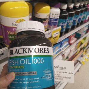 Dầu cá Blackmores fish oil 1000 mg 200 viên