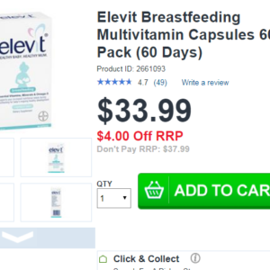Elevit breastfeeding