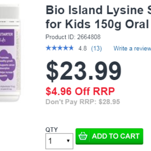Bio Island Lysine Starter