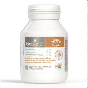 Canxi Milk calcium Bio Island Úc - sữa bò non cho bé 90v