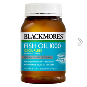 Dầu cá Blackmores fish oil 1000 mg hộp 200 viên