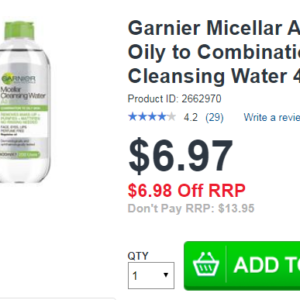 Garnier Micellar All In One Oily to Combination 400ml