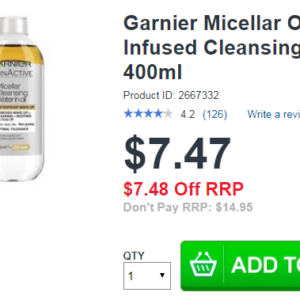Garnier Micellar Oil Infuse 400ml