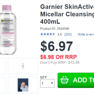 Garnier SkinActive Micellar 400mL