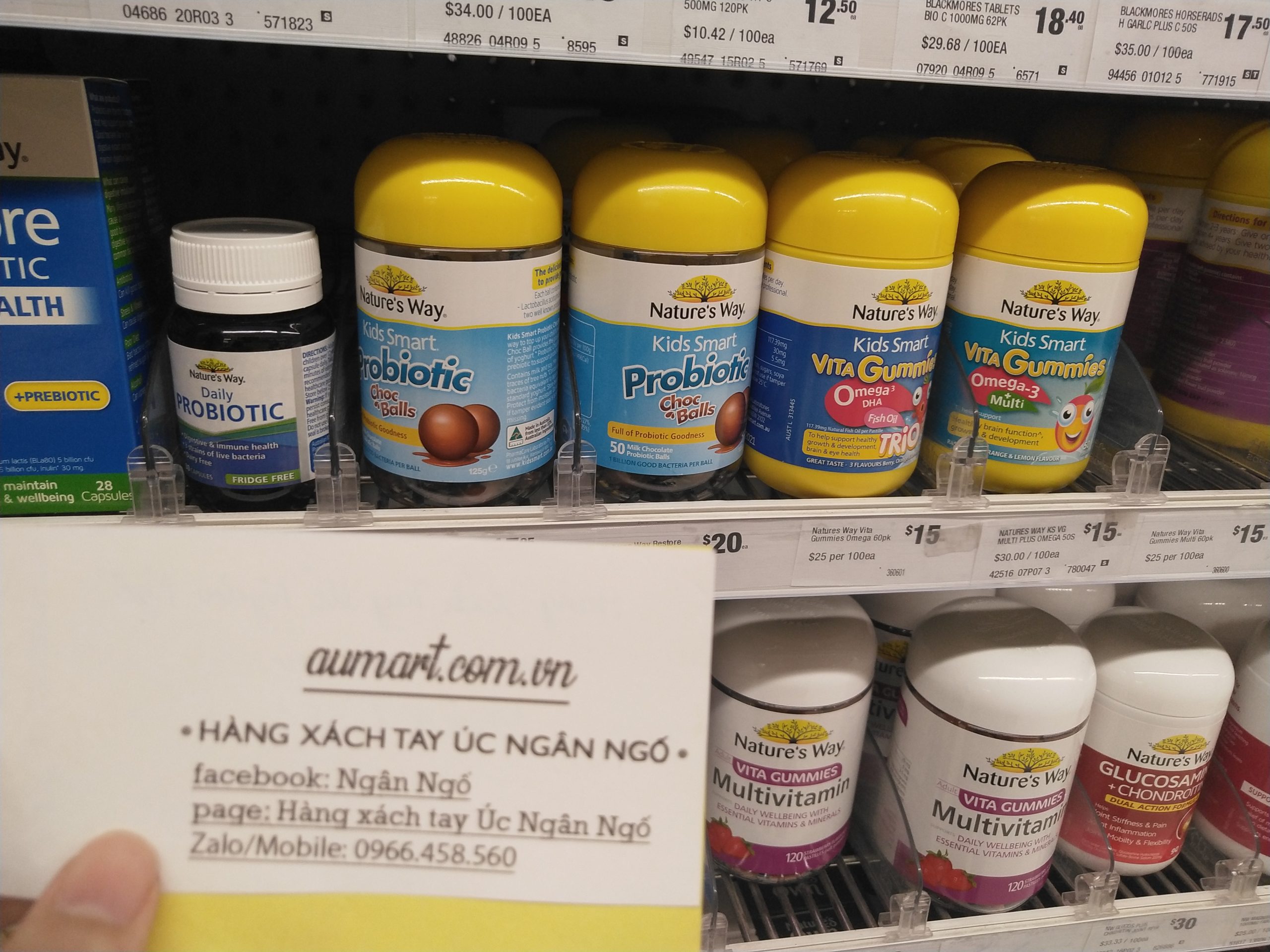 Hàng xách tay úc Ngân Ngố- aumart