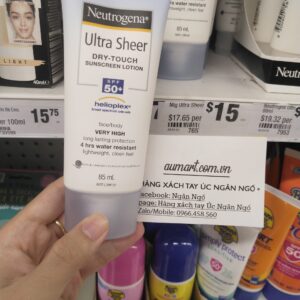 Kem Chống Nắng Neutrogena Ultra Sheer Dry-Touch Sunscreen Lotion SPF 50+ 85ml
