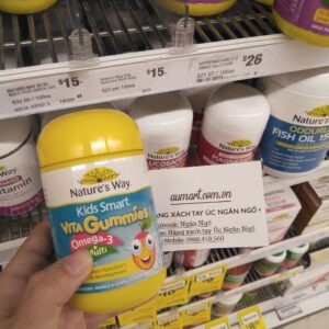 Kẹo Nature Way kids smart Vita Gummies Multi omega3
