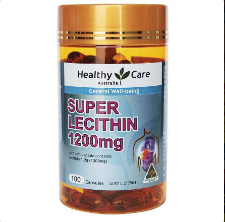 Mầm đậu nành Lecithin Healthy Care 1200 mg Mầm đậu nành Lecithin Healthy Care 1200 mg