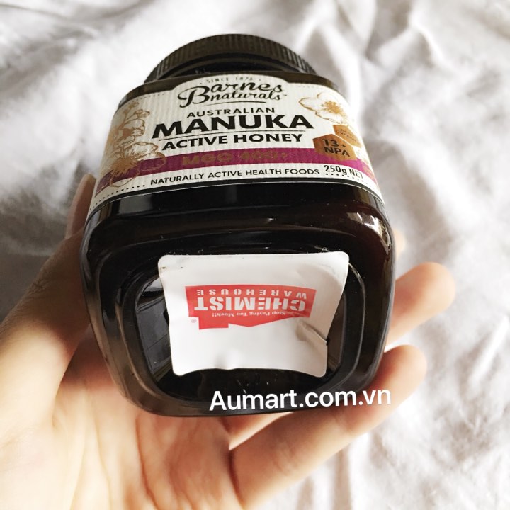 Mật ong Manuka Barnes Naturals Australia MGO 400+ 250g