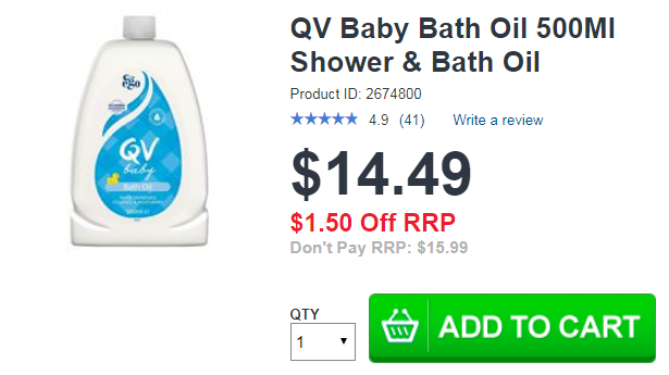 QV baby 500ml QV baby 500ml