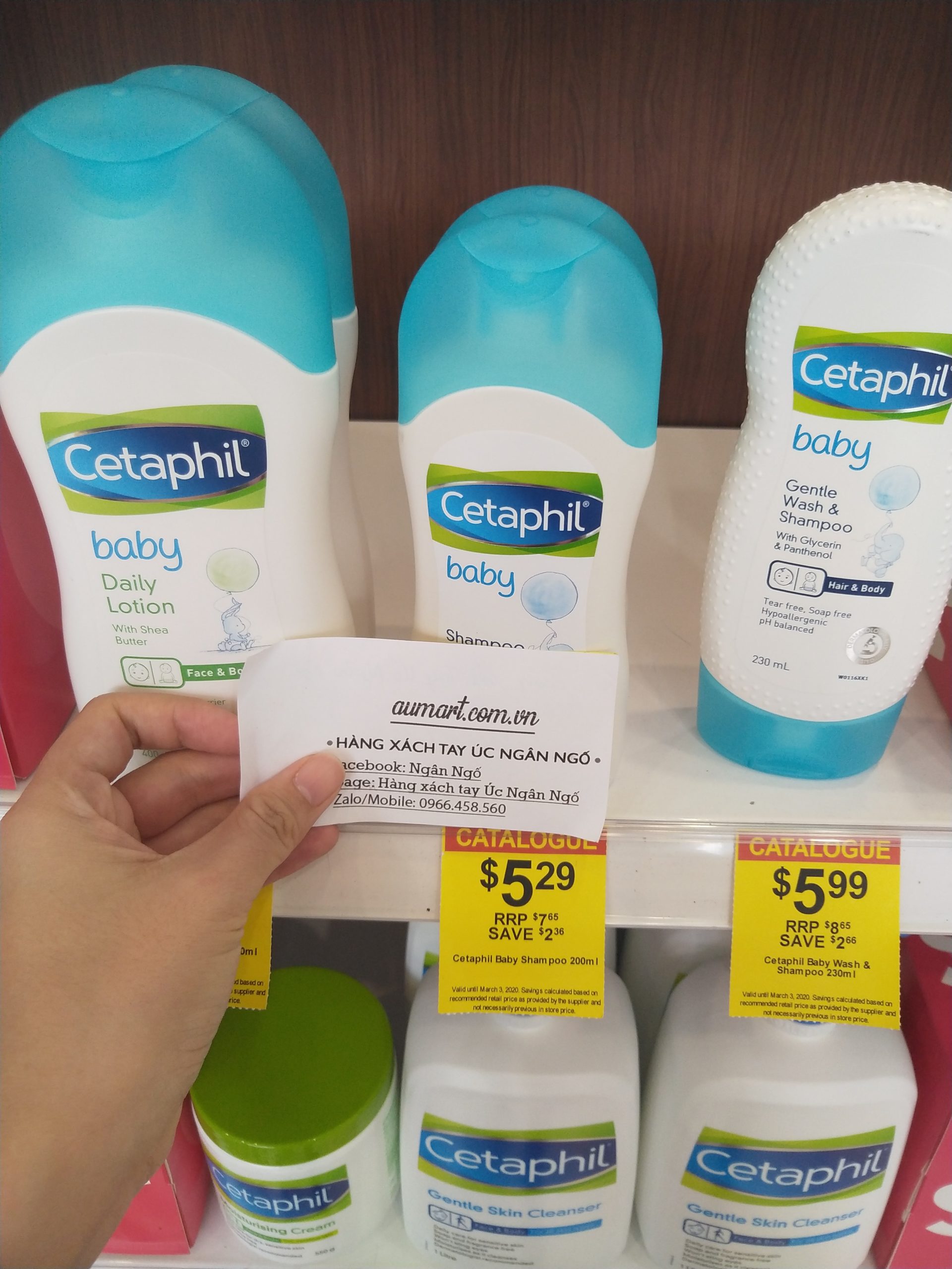 Sữa dưỡng thể toàn thân Cetaphil Baby Sữa dưỡng thể toàn thân Cetaphil Baby