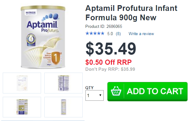 Aptamil Profutura Infant Formula 900g New