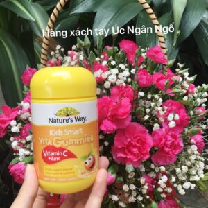 Kẹo Vita gummies bổ sung vitamin C và kẽm cho bé 60 viên