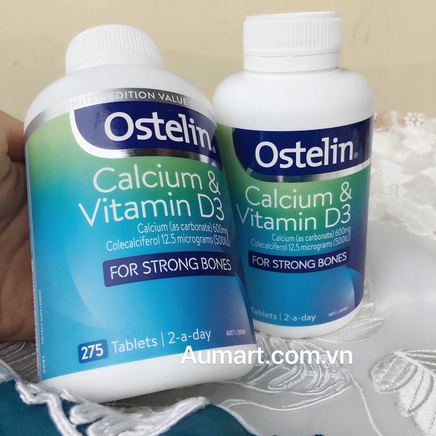 Ostelin canxi cho bà bầu 275 viên