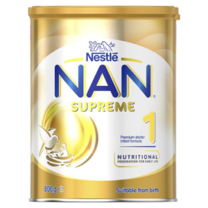 Sữa bột NAN Supreme Formula số 1 cho bé từ 0-6 tháng tuổi 800g