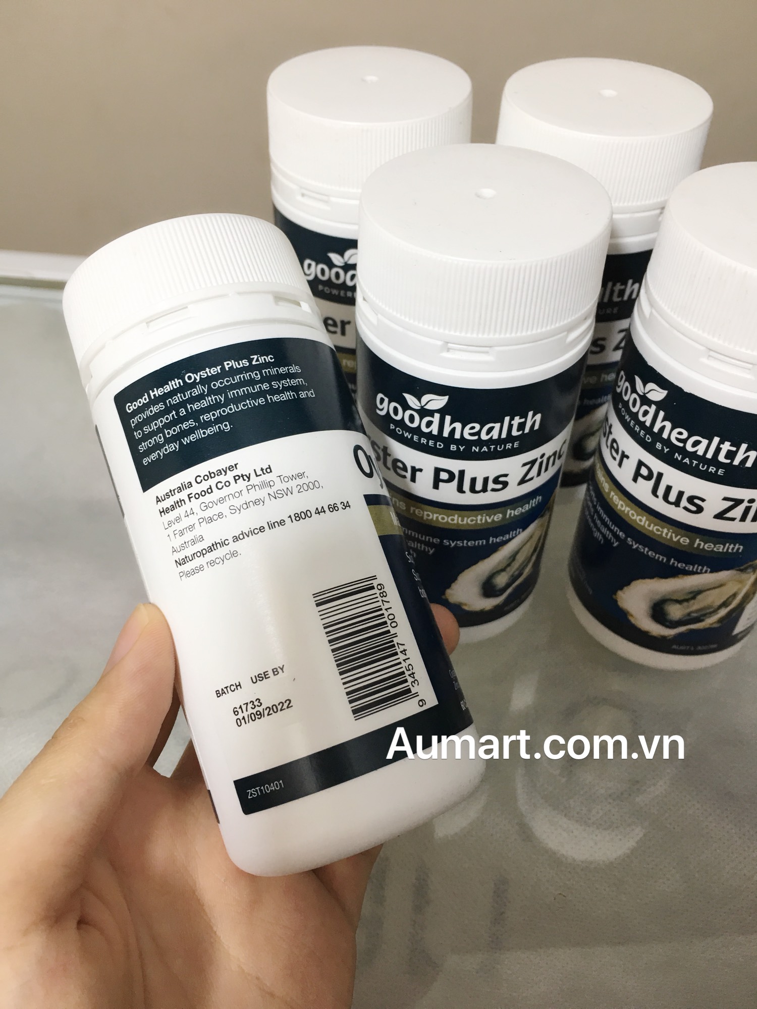 Tinh chất hàu Oyster Plus Zinc Goodhealth 60 viên