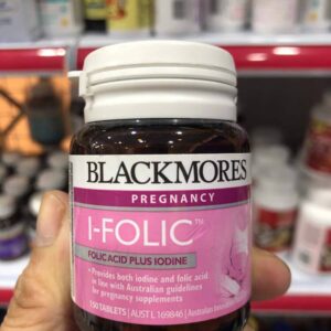 Viên bổ sung I-ốt & Axit Folic Blackmores I-Folic