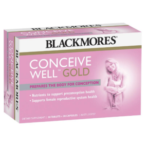 Viên uống Blackmores Conceive Well hỗ trợ thụ thai