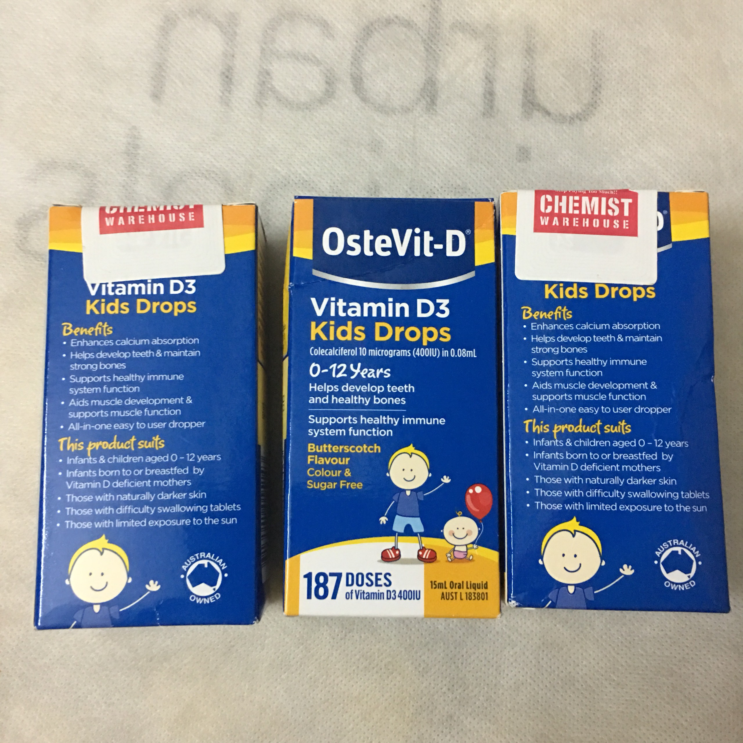 Vitamin D3 Dạng Giọt – Ostevit Của Úc Cho Bé Từ 0-12 Tuổi