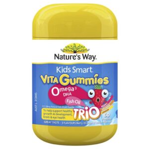 Kẹo Dẻo Nature's Way Kids Smart Omega3 DHA Trio