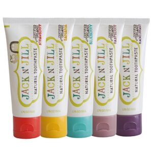 Kem đánh răng hữu cơ Jack N' Jill trẻ em của Úc, cho bé từ 6 tháng tuổi, 50g