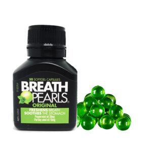 Viên uống thơm miệng Breath Pearls của Úc 50 viên