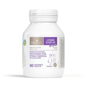 Lysine Bioisland Úc hỗ trợ tăng chiều cao cho bé ( 60 viên)