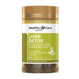 Viên uống giải độc gan Liver Detox Healthy Care 100 viên Úc
