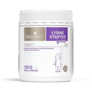 Lysine Bioisland Úc hỗ trợ tăng chiều cao cho bé ( bột) 150g