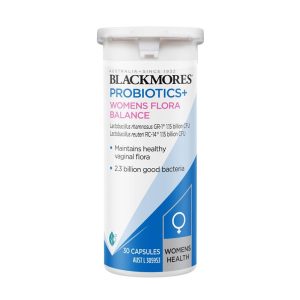 Viên uống cân bằng hệ vi sinh đường ruột Blackmores Probiotics+ Womens Flora Balance 30 viên