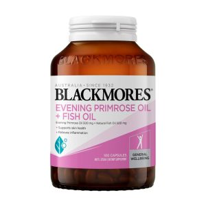 Dầu hoa anh thảo Blackmores Evening Primrose Oil + Fish Oil 100 viên nang