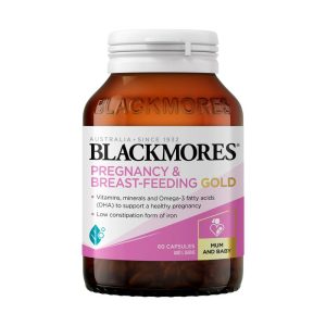 Viên uống hỗ trợ mang thai và cho con bú Blackmores Pregnancy and Breastfeeding Gold 60 viên