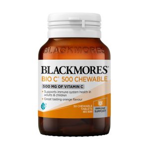 Blackmores Bio C 500mg 50 Viên nhai