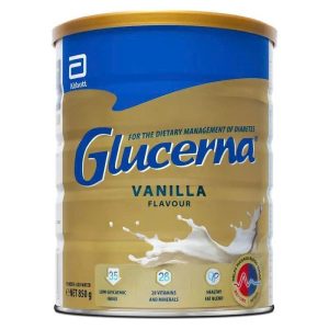Sữa bột Glucerna 850g sữa cho người tiểu đường hương vani